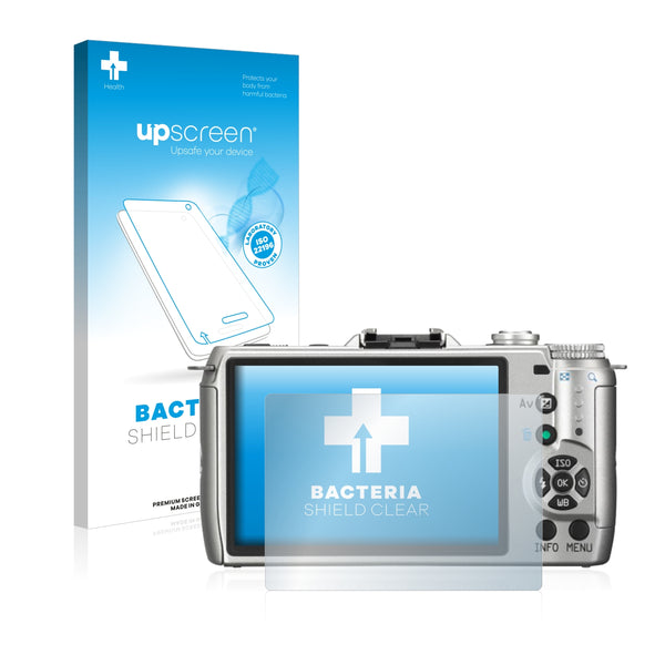 upscreen Bacteria Shield Clear Premium Antibacterial Screen Protector for Pentax Q7