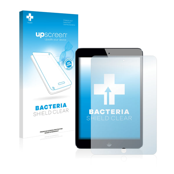 upscreen Bacteria Shield Clear Premium Antibacterial Screen Protector for Apple iPad Mini 2