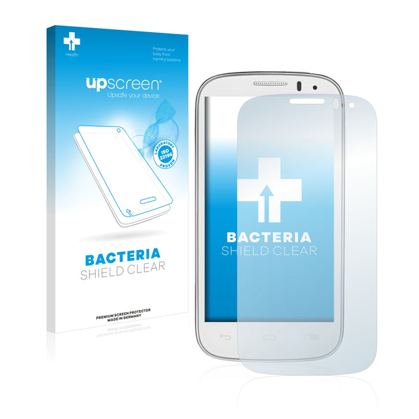 upscreen Bacteria Shield Clear Premium Antibacterial Screen Protector for Alcatel One Touch Pop C5 5036D