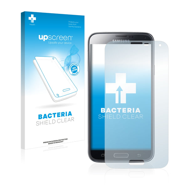 upscreen Bacteria Shield Clear Premium Antibacterial Screen Protector for Samsung SM-G900F