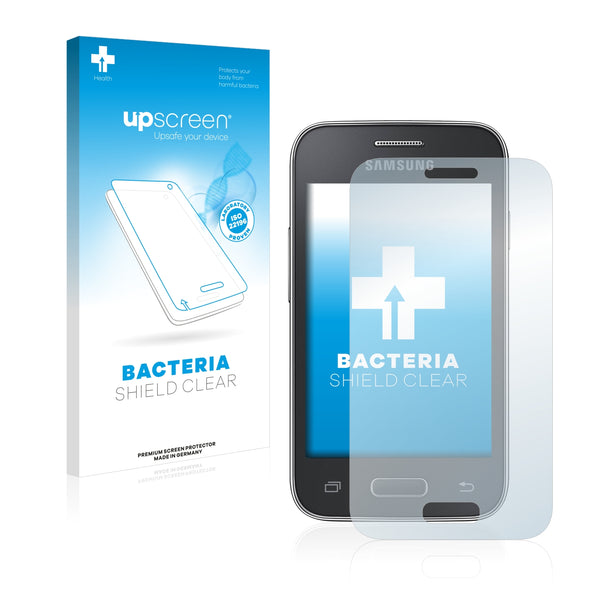 upscreen Bacteria Shield Clear Premium Antibacterial Screen Protector for Samsung SM-G130