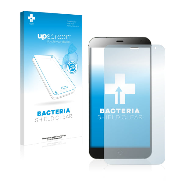 upscreen Bacteria Shield Clear Premium Antibacterial Screen Protector for Meizu MX4