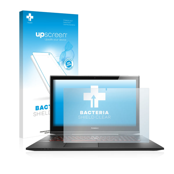 upscreen Bacteria Shield Clear Premium Antibacterial Screen Protector for Lenovo Y70-70 Touch