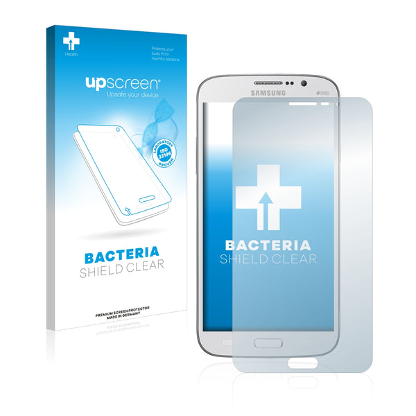 upscreen Bacteria Shield Clear Premium Antibacterial Screen Protector for Samsung Galaxy Mega 2