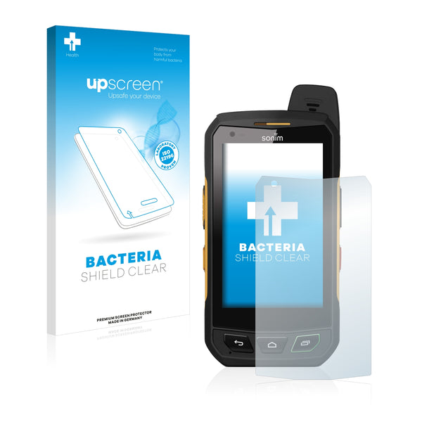 upscreen Bacteria Shield Clear Premium Antibacterial Screen Protector for Sonim XP7