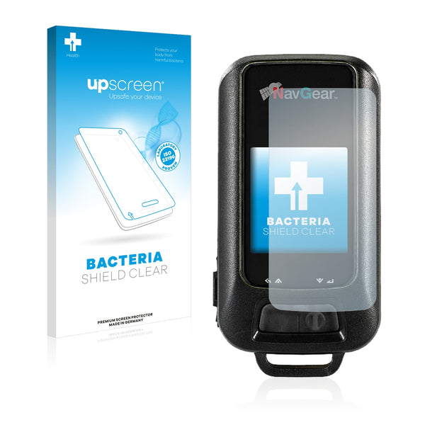 upscreen Bacteria Shield Clear Premium Antibacterial Screen Protector for NavGear OC-400