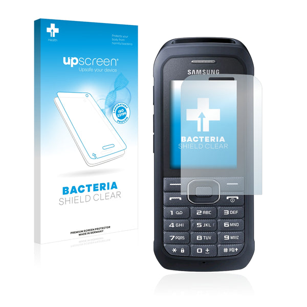 upscreen Bacteria Shield Clear Premium Antibacterial Screen Protector for Samsung Xcover 550