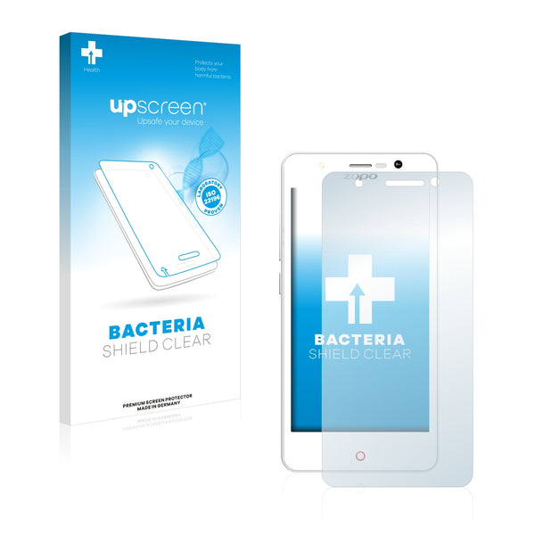 upscreen Bacteria Shield Clear Premium Antibacterial Screen Protector for Zopo Color C ZP330