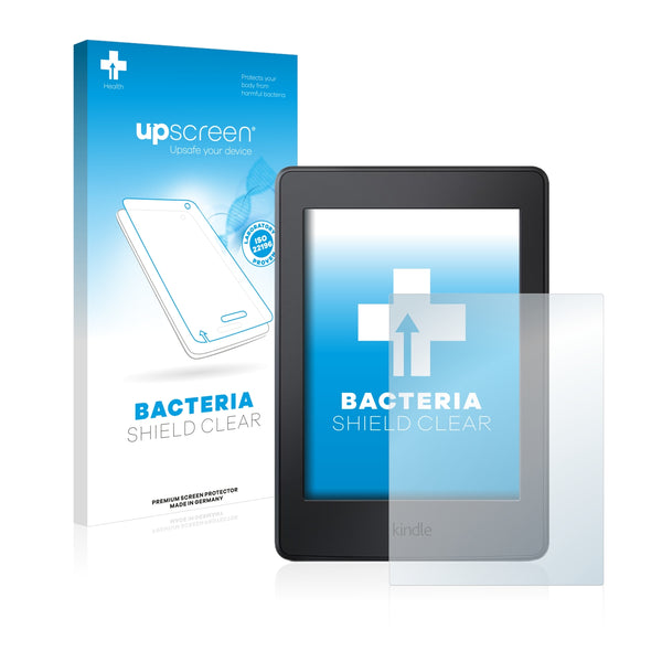 upscreen Bacteria Shield Clear Premium Antibacterial Screen Protector for Amazon Kindle Paperwhite 2015 (7th generation)