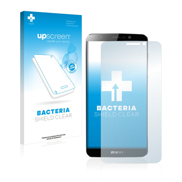 upscreen Bacteria Shield Clear Premium Antibacterial Screen Protector for Zopo Speed 7 Plus