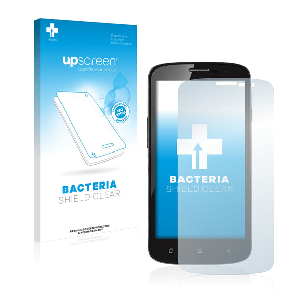 upscreen Bacteria Shield Clear Premium Antibacterial Screen Protector for Plum Might LTE