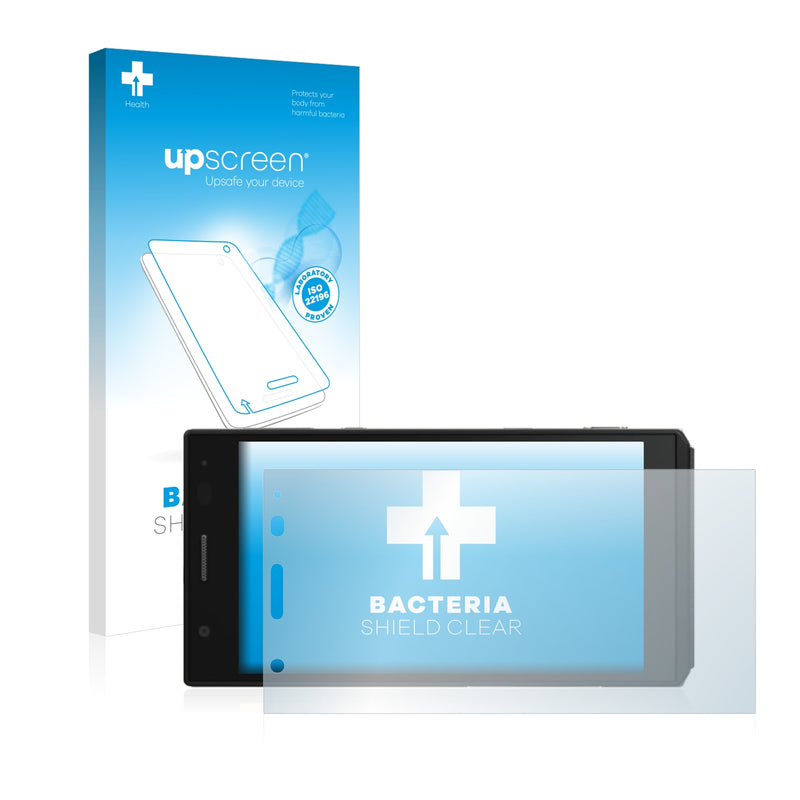 upscreen Bacteria Shield Clear Premium Antibacterial Screen Protector for Panasonic Lumix DMC-CM10