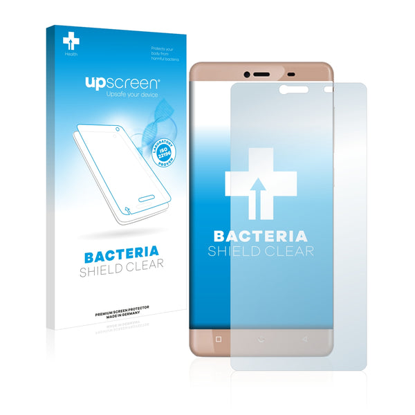 upscreen Bacteria Shield Clear Premium Antibacterial Screen Protector for Allview P8 Energy Mini