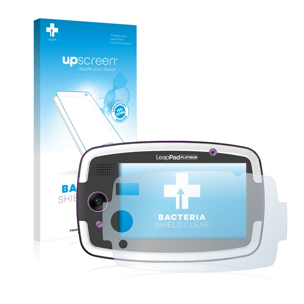 upscreen Bacteria Shield Clear Premium Antibacterial Screen Protector for Kiano SlimTab 8 MS