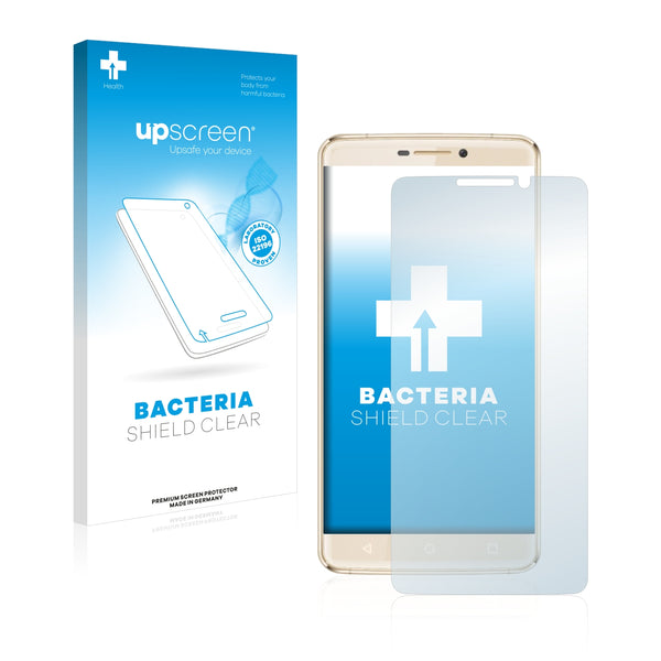 upscreen Bacteria Shield Clear Premium Antibacterial Screen Protector for Blackview R7