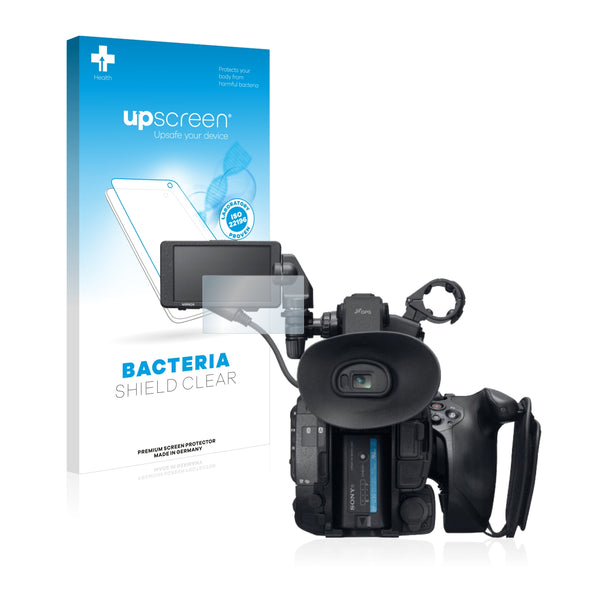 upscreen Bacteria Shield Clear Premium Antibacterial Screen Protector for Sony PXW-FS5