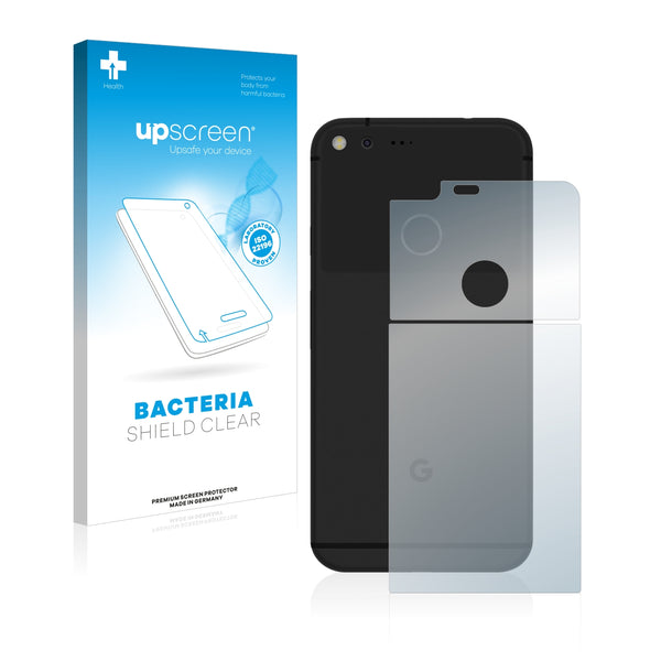 upscreen Bacteria Shield Clear Premium Antibacterial Screen Protector for Google Pixel XL (Back)