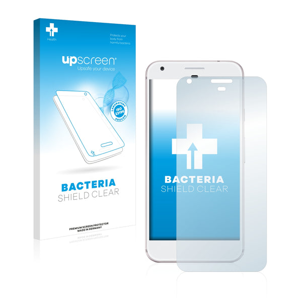 upscreen Bacteria Shield Clear Premium Antibacterial Screen Protector for Google Pixel XL