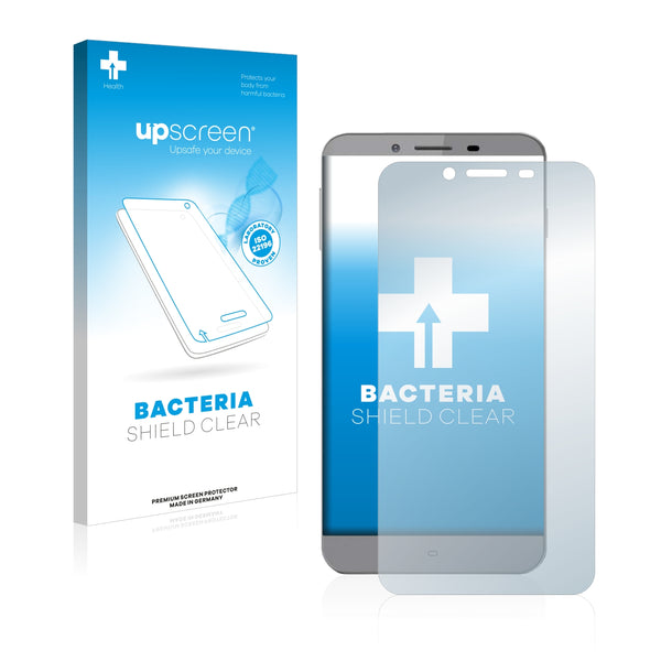 upscreen Bacteria Shield Clear Premium Antibacterial Screen Protector for Allview V2 Viper S