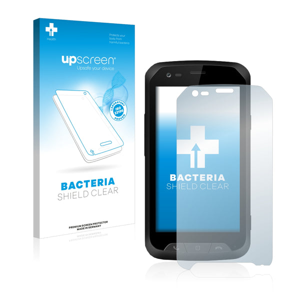 upscreen Bacteria Shield Clear Premium Antibacterial Screen Protector for Allview E3 Jump