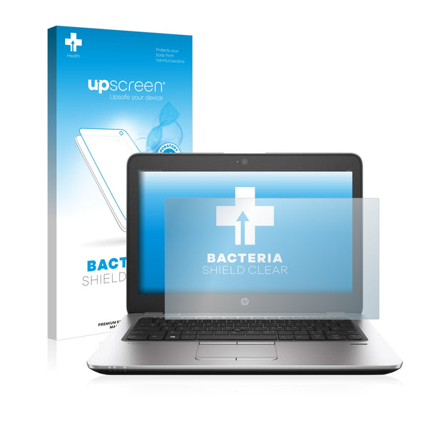 upscreen Bacteria Shield Clear Premium Antibacterial Screen Protector for HP EliteBook 820 G3 Non-Touch