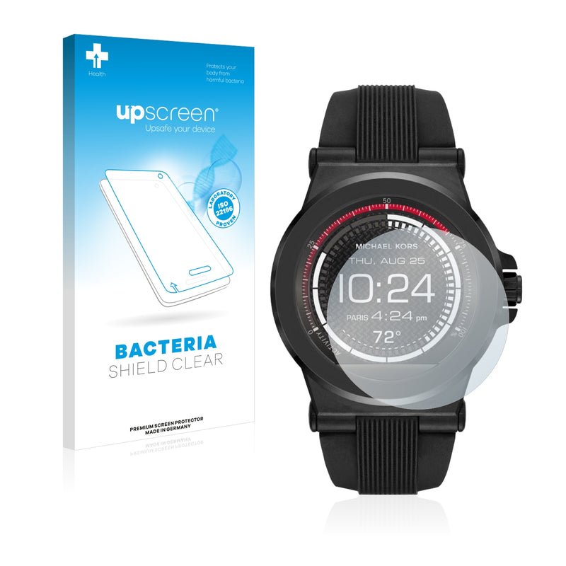 upscreen Bacteria Shield Clear Premium Antibacterial Screen Protector for Michael Kors Access Dylan