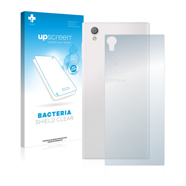 upscreen Bacteria Shield Clear Premium Antibacterial Screen Protector for Sony Xperia L1 (Back)
