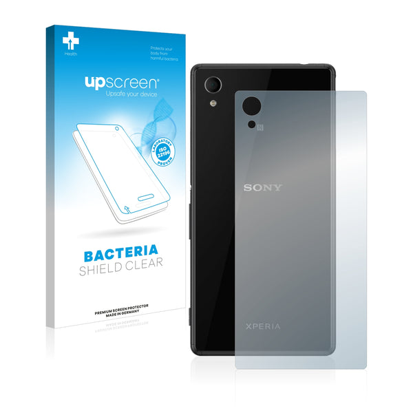 upscreen Bacteria Shield Clear Premium Antibacterial Screen Protector for Sony Xperia M4 Aqua (Back)