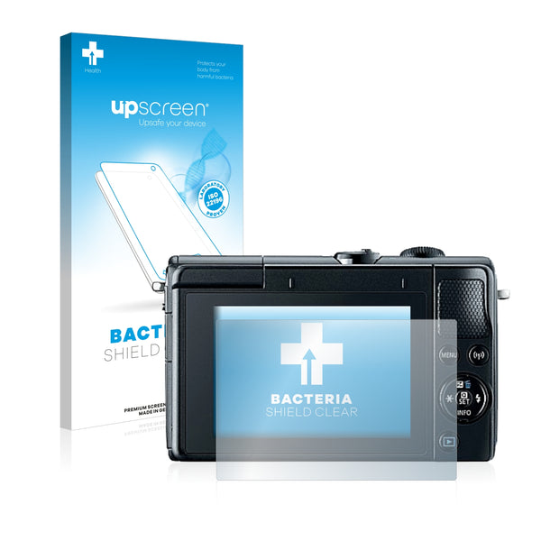 upscreen Bacteria Shield Clear Premium Antibacterial Screen Protector for Canon EOS M100
