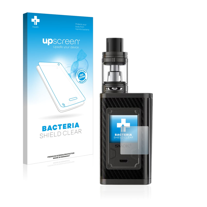 upscreen Bacteria Shield Clear Premium Antibacterial Screen Protector for Smok Majesty