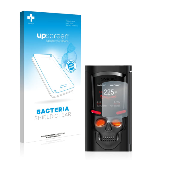upscreen Bacteria Shield Clear Premium Antibacterial Screen Protector for Smok S-Priv