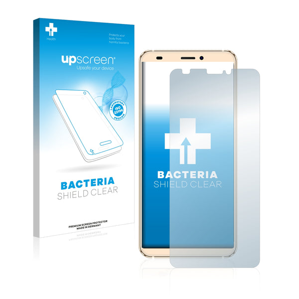upscreen Bacteria Shield Clear Premium Antibacterial Screen Protector for Blackview S6