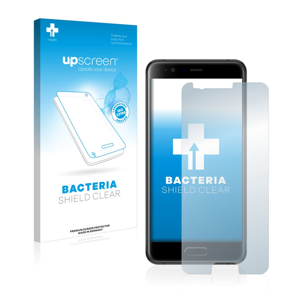 upscreen Bacteria Shield Clear Premium Antibacterial Screen Protector for Blackview P6000