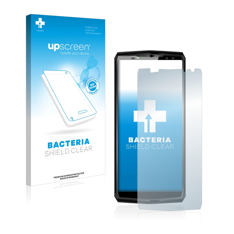 upscreen Bacteria Shield Clear Premium Antibacterial Screen Protector for Oukitel K10