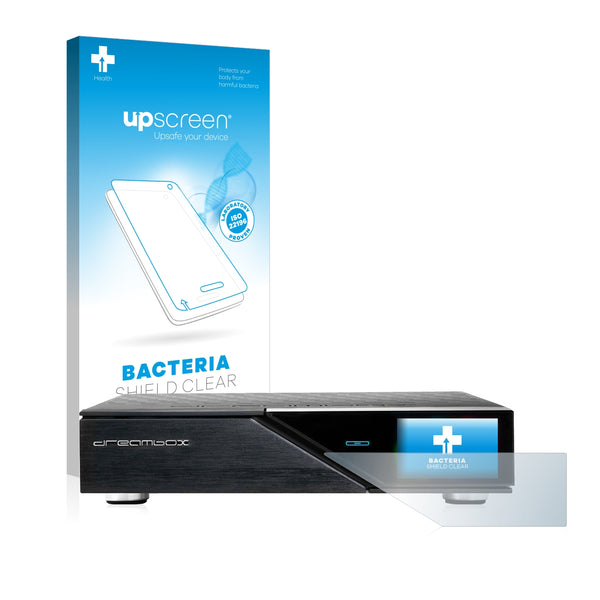 upscreen Bacteria Shield Clear Premium Antibacterial Screen Protector for Dreambox DM920 Ultra-HD
