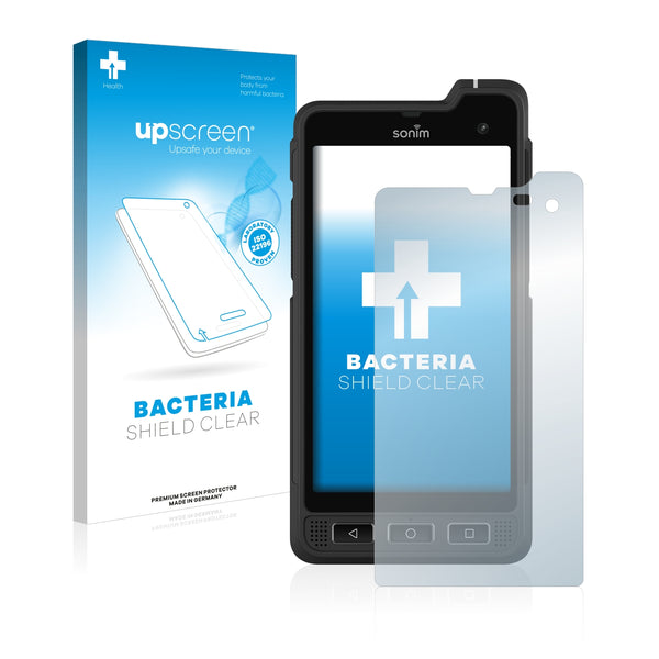 upscreen Bacteria Shield Clear Premium Antibacterial Screen Protector for Sonim XP8