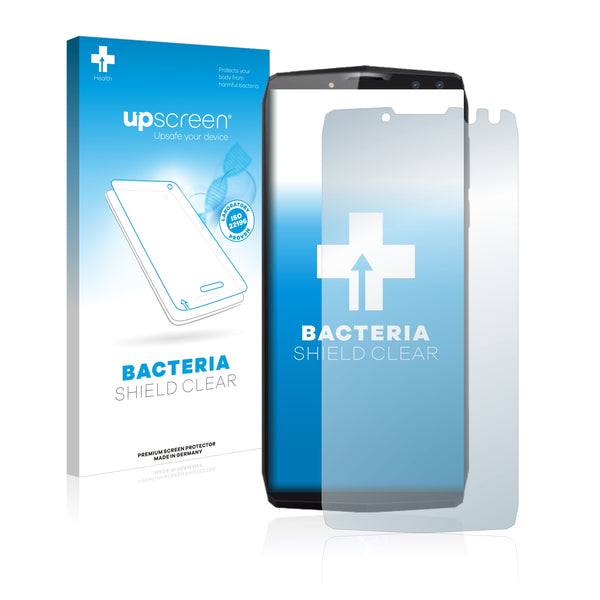 upscreen Bacteria Shield Clear Premium Antibacterial Screen Protector for Blackview P10000 Pro
