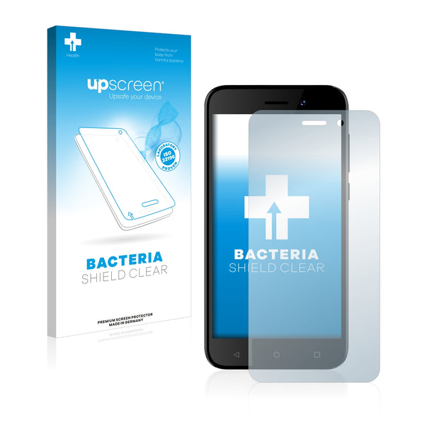 upscreen Bacteria Shield Clear Premium Antibacterial Screen Protector for Polaroid Capture 5
