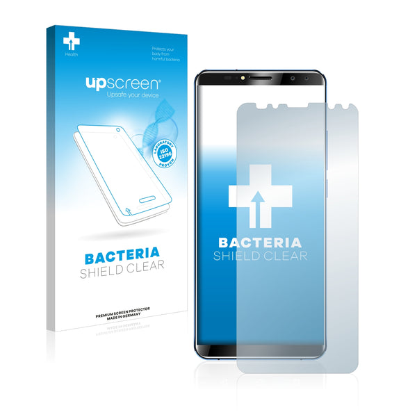 upscreen Bacteria Shield Clear Premium Antibacterial Screen Protector for Oukitel K6