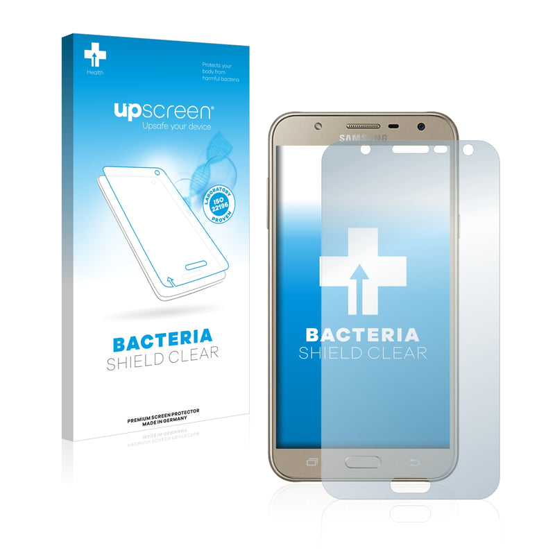 upscreen Bacteria Shield Clear Premium Antibacterial Screen Protector for Samsung Galaxy J7 Core