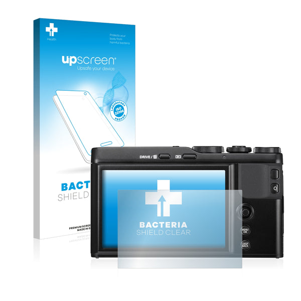 upscreen Bacteria Shield Clear Premium Antibacterial Screen Protector for FujiFilm XF10