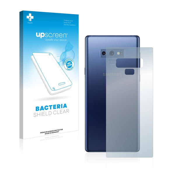 upscreen Bacteria Shield Clear Premium Antibacterial Screen Protector for Samsung Galaxy Note 9 (Back)