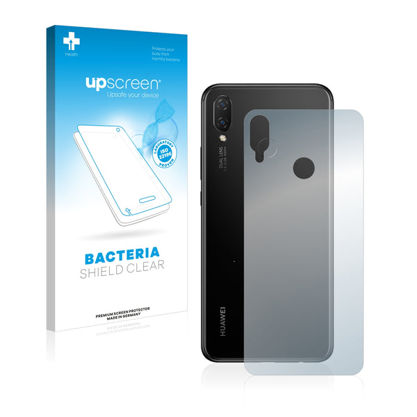 upscreen Bacteria Shield Clear Premium Antibacterial Screen Protector for Huawei P smart Plus 2018 (Back)