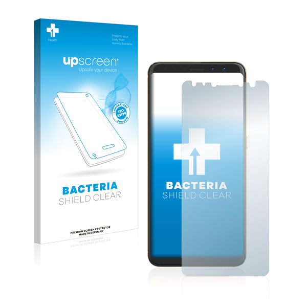upscreen Bacteria Shield Clear Premium Antibacterial Screen Protector for Wiko View Prime