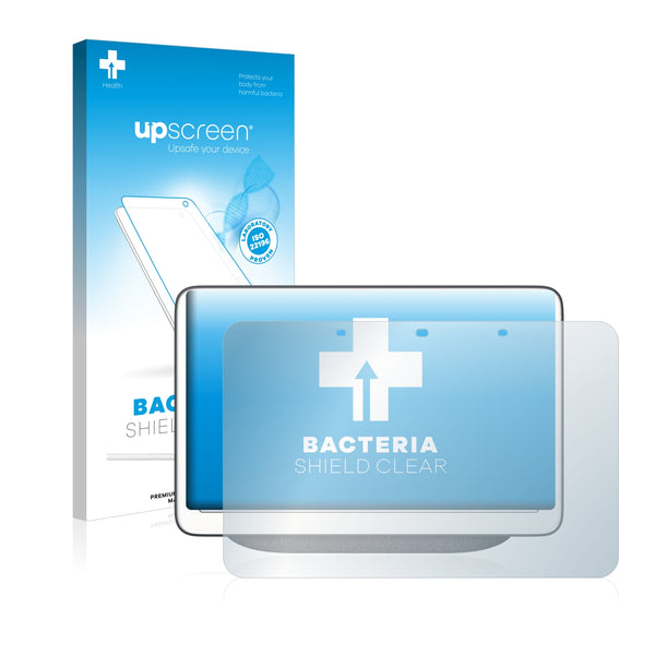 upscreen Bacteria Shield Clear Premium Antibacterial Screen Protector for Google Home Hub