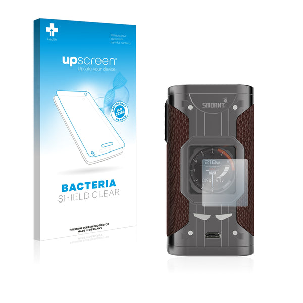 upscreen Bacteria Shield Clear Premium Antibacterial Screen Protector for Smoant Cylon Mod