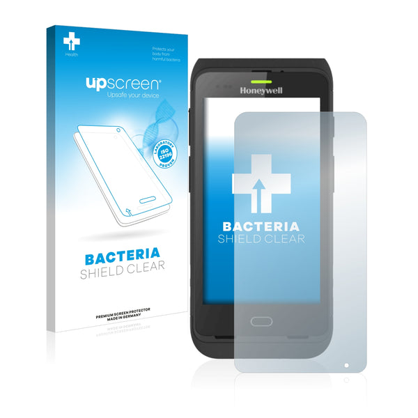 upscreen Bacteria Shield Clear Premium Antibacterial Screen Protector for Honeywell Dolphin CT40