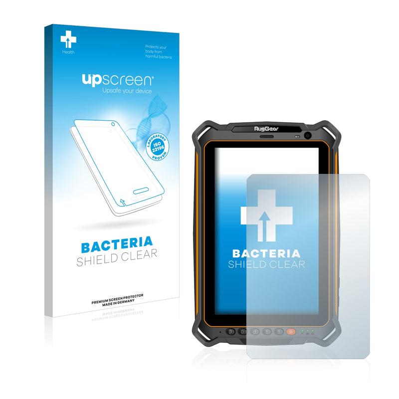 upscreen Bacteria Shield Clear Premium Antibacterial Screen Protector for RugGear RG910