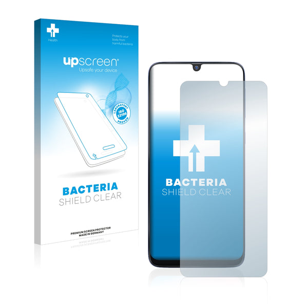 upscreen Bacteria Shield Clear Premium Antibacterial Screen Protector for Samsung Galaxy M30