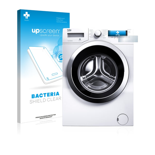 upscreen Bacteria Shield Clear Premium Antibacterial Screen Protector for Beko WYA 81643 LE